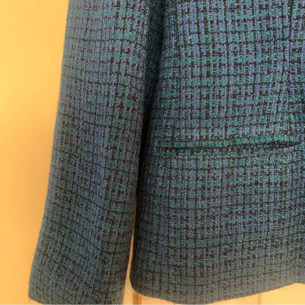 Size 18 Blazer Jacket Farm Tween Leslie Fay Hasberdashery - Picture 6 of 8